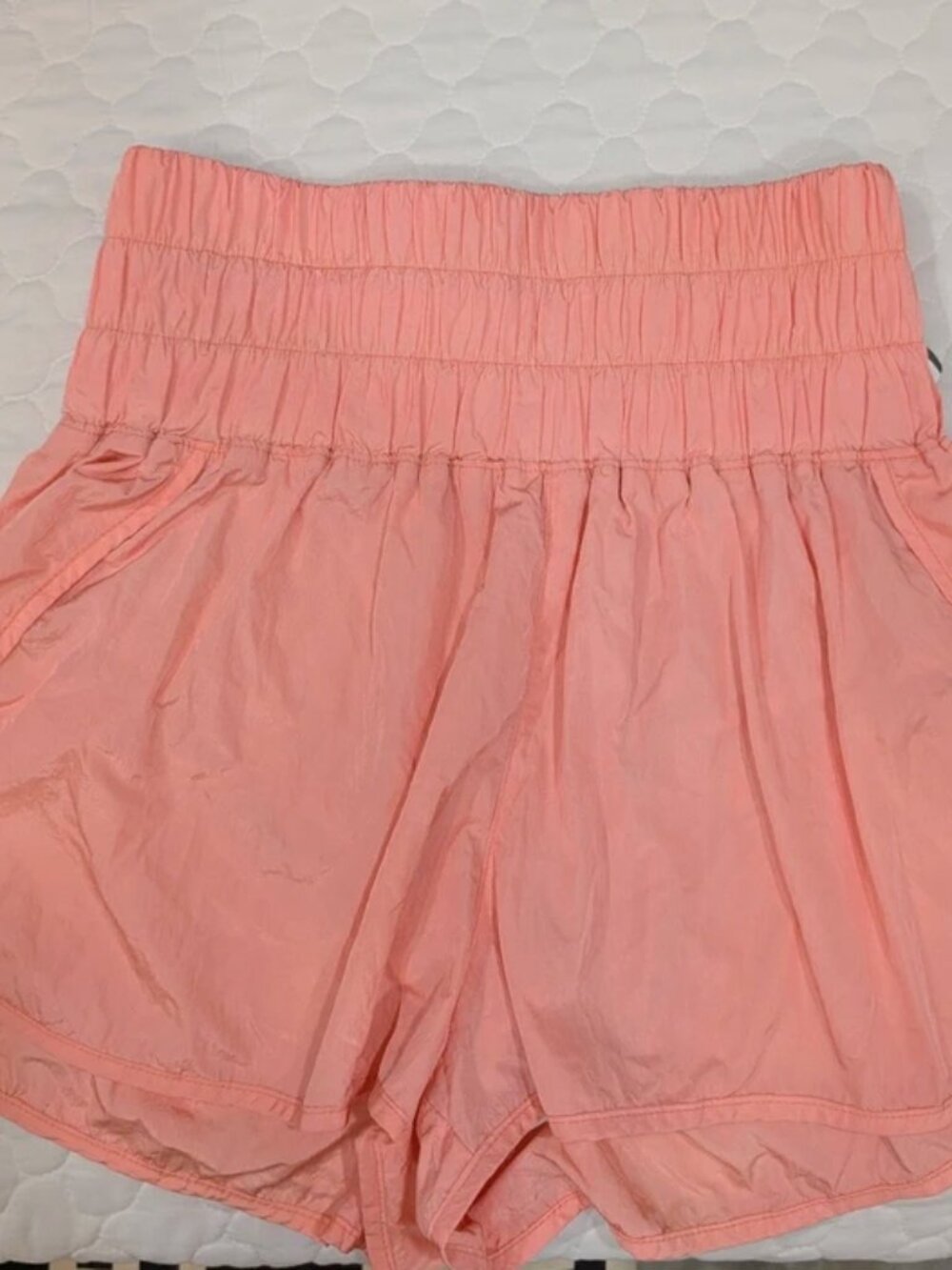 Free people Movement The Way Home short Neon Coral Orange sz L